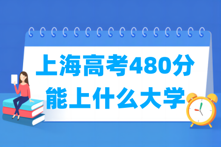 2024上海高考480分能上什么大学？