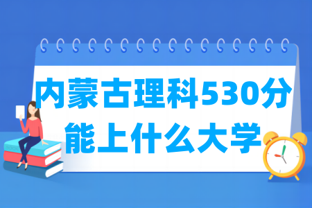 2024内蒙古理科530分能上什么大学？