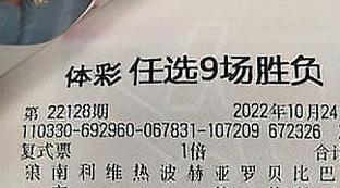 胜负彩任九足彩吧
