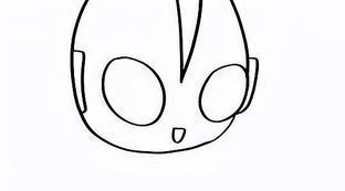 赛罗奥特曼简笔画