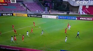 中国对韩国足球3比2
