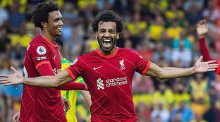 英超利物浦3-0诺维奇