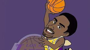 nba球星卡通