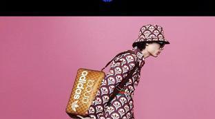 gucci三叶草联名外套
