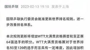 目前乒乓球世界排名