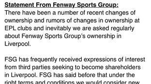 利物浦老板转让球队了吗