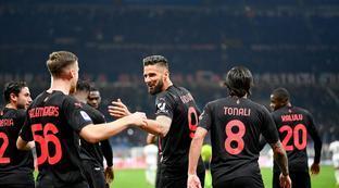 米兰1-0大胜各项赛事八连胜