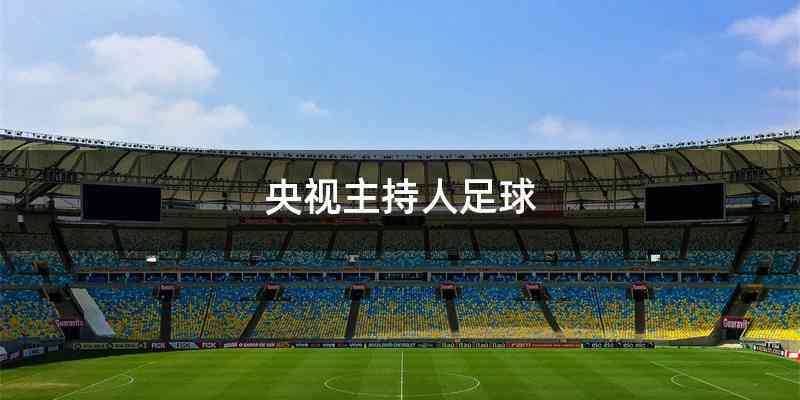 央视主持人足球