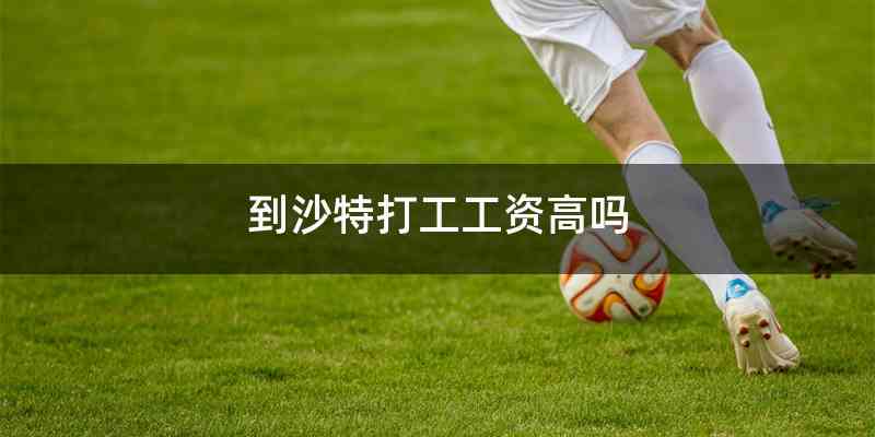到沙特打工工资高吗