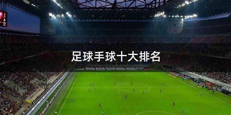 足球手球十大排名