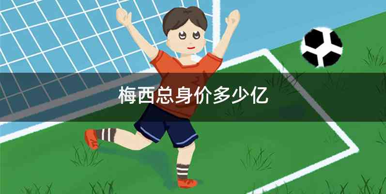 梅西总身价多少亿