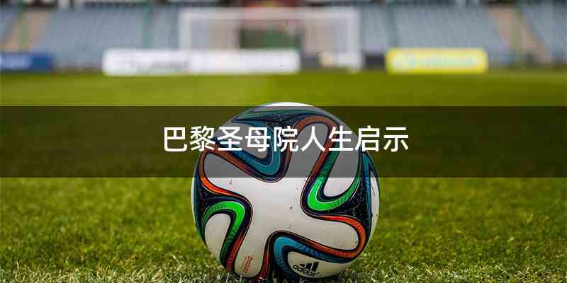 巴黎圣母院人生启示