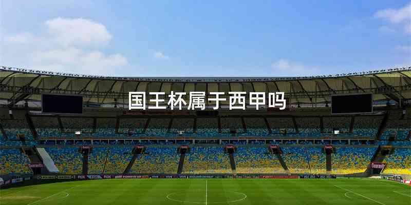 国王杯属于西甲吗