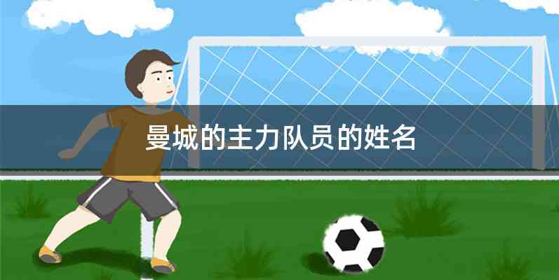曼城的主力队员的姓名