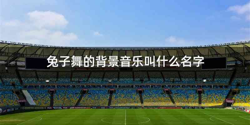兔子舞的背景音乐叫什么名字