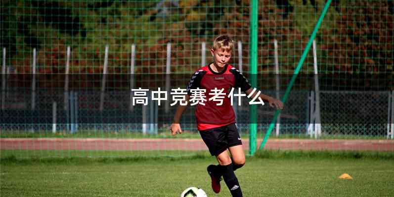 高中竞赛考什么