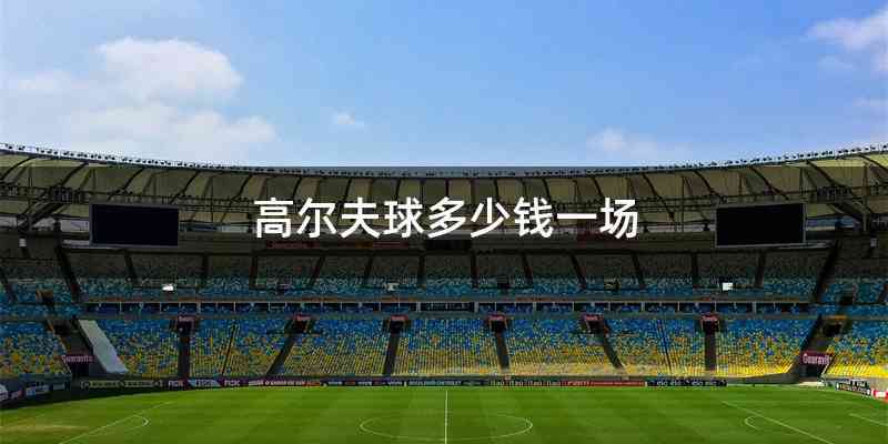 高尔夫球多少钱一场
