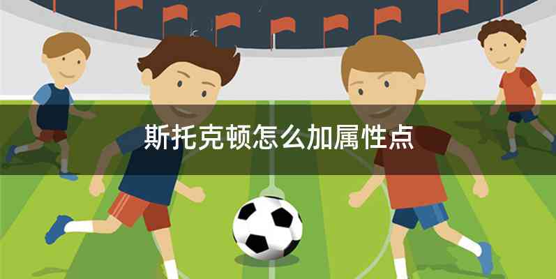斯托克顿怎么加属性点