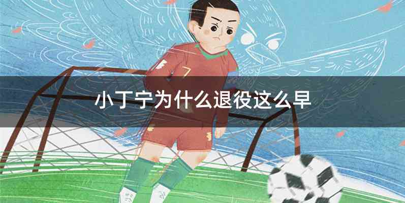小丁宁为什么退役这么早