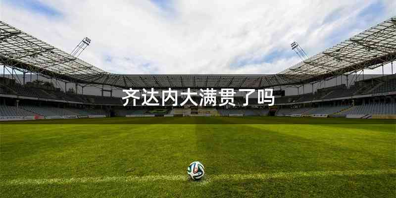 齐达内大满贯了吗