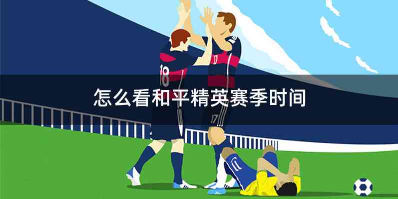 怎么看和平精英赛季时间