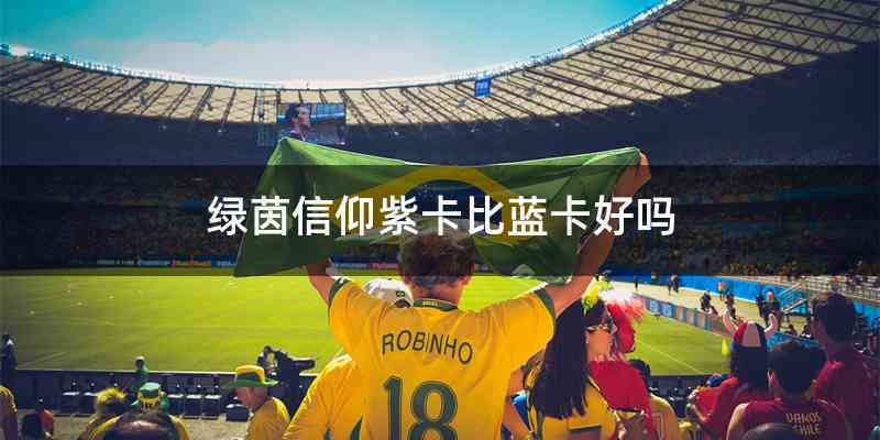 绿茵信仰紫卡比蓝卡好吗