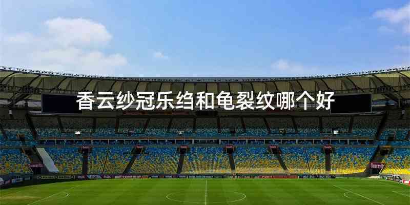 香云纱冠乐绉和龟裂纹哪个好