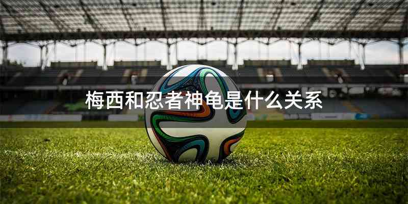 梅西和忍者神龟是什么关系