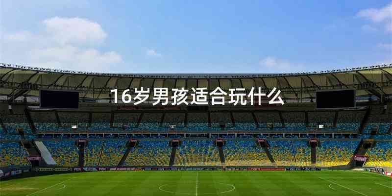 16岁男孩适合玩什么