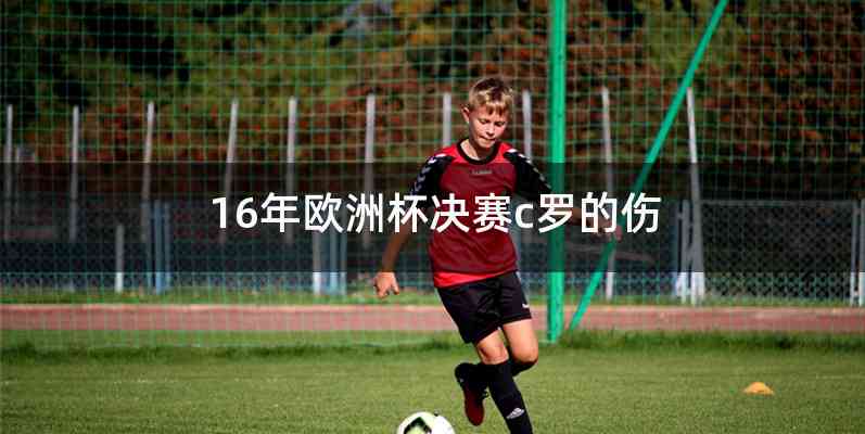 16年欧洲杯决赛c罗的伤