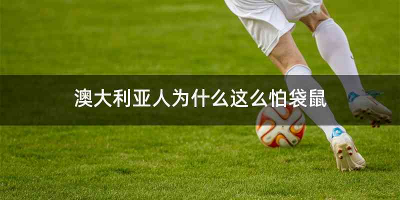 澳大利亚人为什么这么怕袋鼠