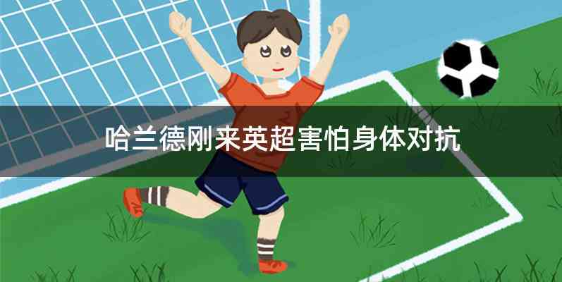 哈兰德刚来英超害怕身体对抗