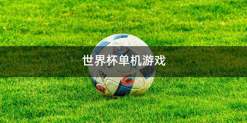 世界杯单机游戏