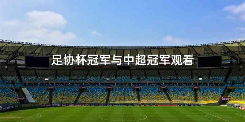 足协杯冠军与中超冠军观看
