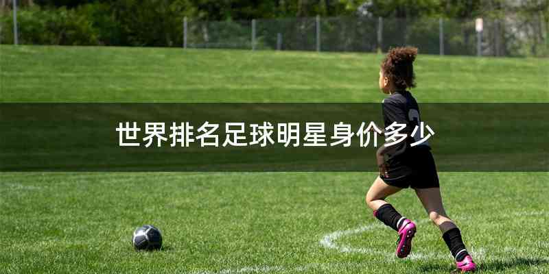 世界排名足球明星身价多少