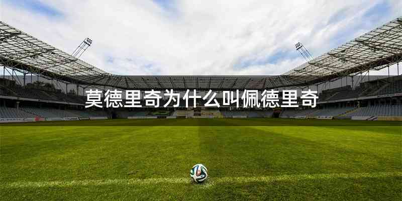 莫德里奇为什么叫佩德里奇