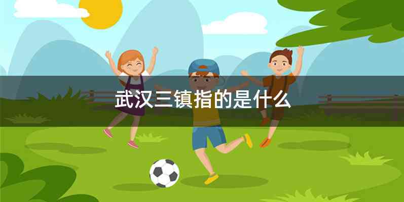 武汉三镇指的是什么