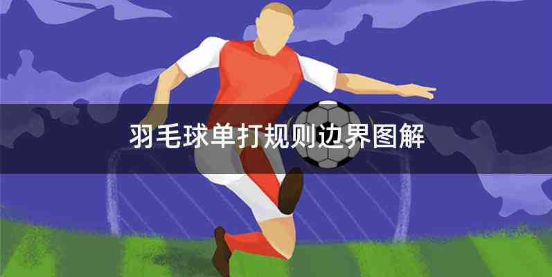羽毛球单打规则边界图解