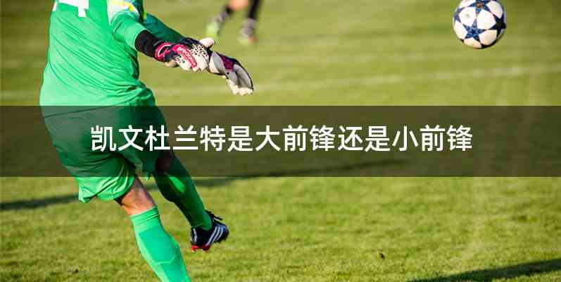 凯文杜兰特是大前锋还是小前锋