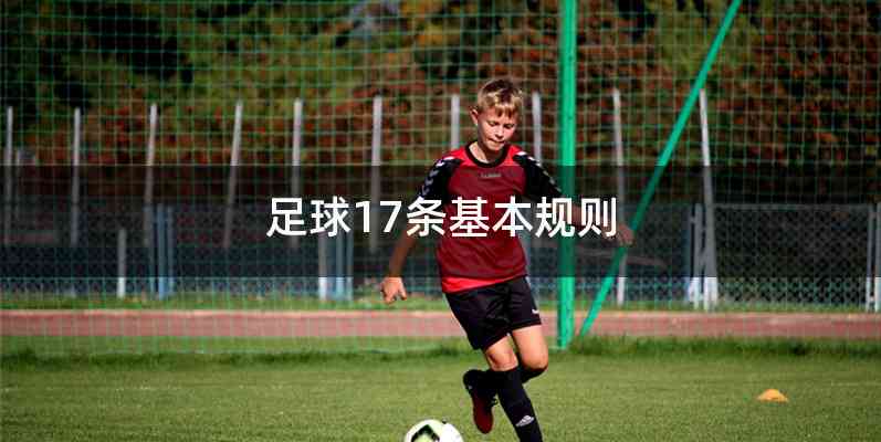 足球17条基本规则