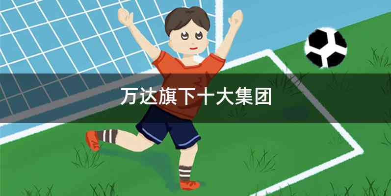 万达旗下十大集团