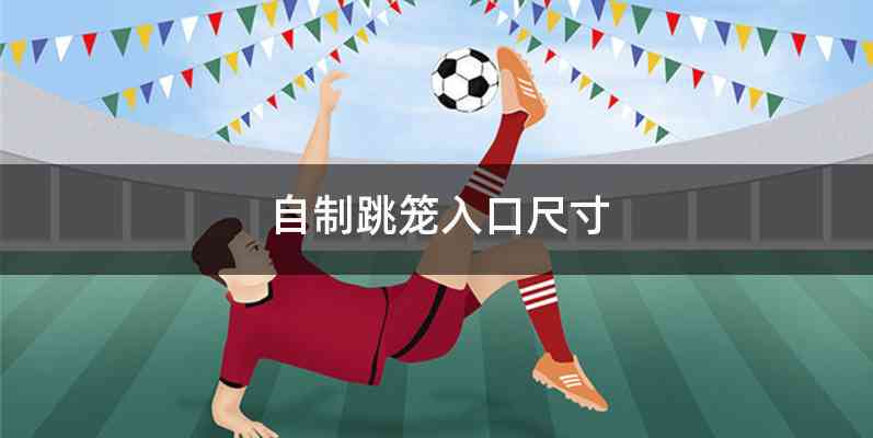 自制跳笼入口尺寸
