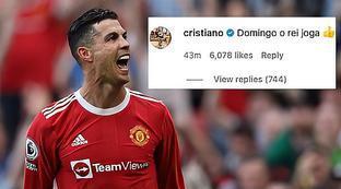 c罗正式回应转会传闻