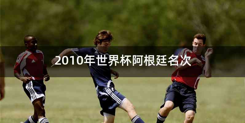 2010年世界杯阿根廷名次