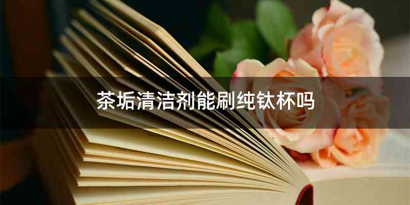 茶垢清洁剂能刷纯钛杯吗
