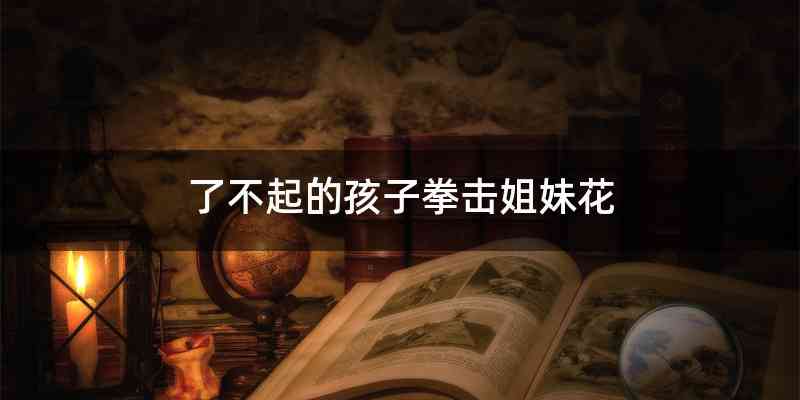 了不起的孩子拳击姐妹花