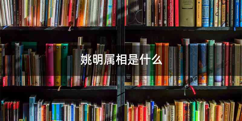 姚明属相是什么