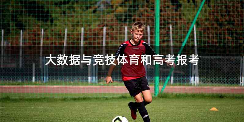 大数据与竞技体育和高考报考