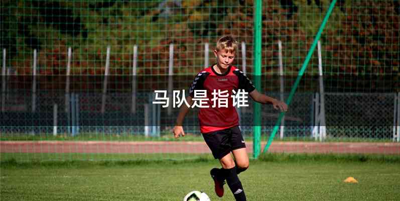 马队是指谁