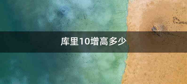 库里10增高多少